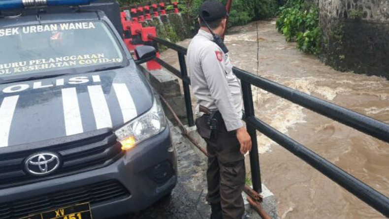 Hujan Masih Berlangsung, Warga Manado Tinggal Dekat Sungai Diminta Tetap Waspada