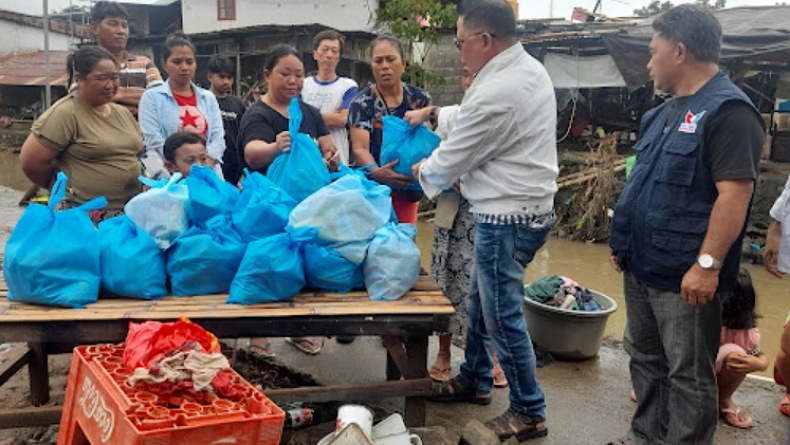 Warga Kelurahan Tumumpa Manado Mengaku Bersyukur Atas Kepedulian Partai Perindo 