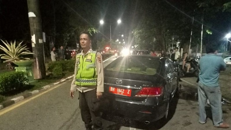 Mobil Dinas Sekretariat DPRD Jambi Kecelakaan, Sekwan: Dipakai Anak Kasubbag Rumah Tangga