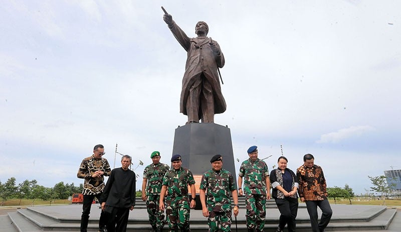Monumen Jenderal Soedirman Menjulang Setinggi 15 Meter di Dekat Exit Tol PIK2 - Bagian 1