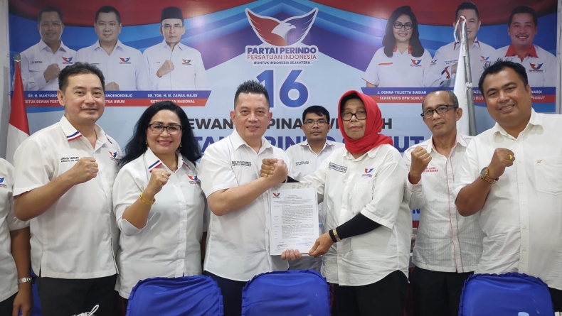 Resmi Kantongi SK, Nurmalia Targetkan Partai Perindo Punya Fraksi di DPRD Tanjungbalai