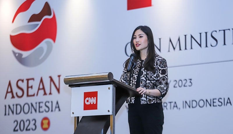 Angela Tanoesoedibjo Promosi Rendang saat Makan Siang bersama Delegasi ATF 2023 - Bagian 1