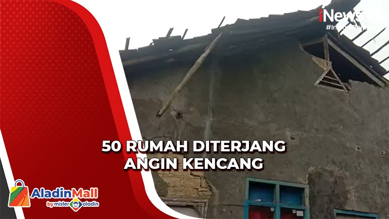 50 Rumah Di Sukabumi Rusak Diterjang Angin Kencang Nagrak Paling Parah