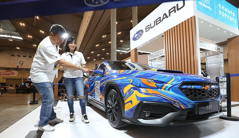 Tampilan Keren The All New Subaru WRX Dibalut Stiker Kamuflase - Bagian 3