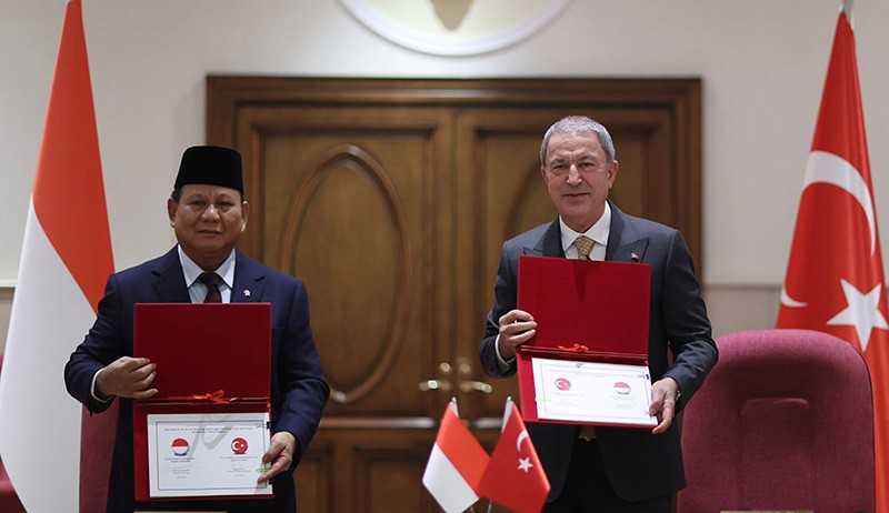 Tindaklanjuti Rencana Kerja Sama Pertahanan, Prabowo Temui Menhan Turki - Bagian 2