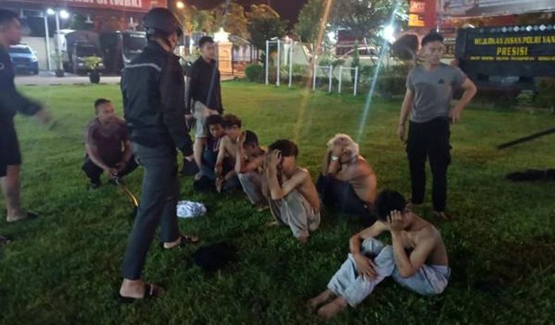 Diduga Hendak Tawuran, Sejumlah Pelajar di Brebes Diamankan Polisi saat Pesta Miras