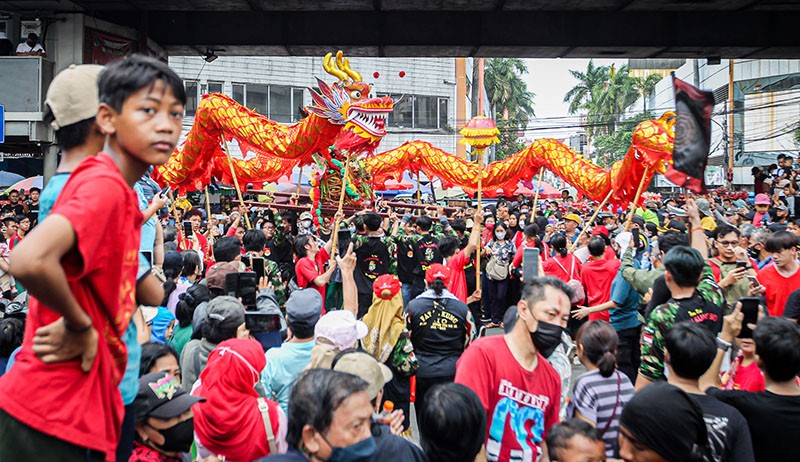 Wajah Tatung Ditusuk Besi Meriahkan Cap Go Meh di Glodok Jakarta - Bagian 5
