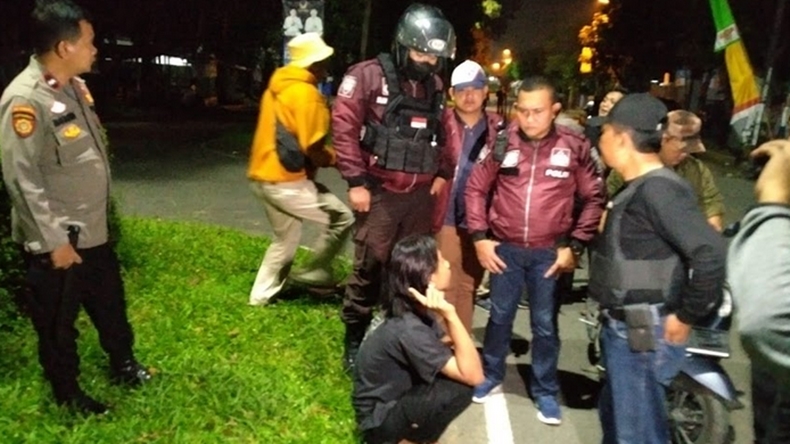 Asyik Main PlayStation, Anggota Geng Motor di Bandarlampung Kaget Digerebek Polisi