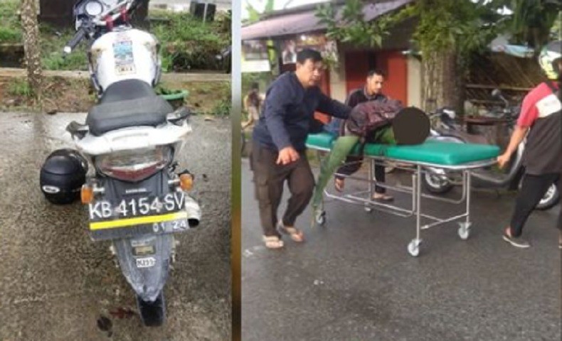 Dikira Korban Tabrak Lari, Pemotor Tewas di Rasau Jaya Murni Laka Tunggal