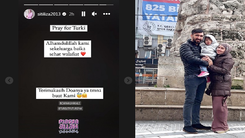 Tinggal di Turki, Pedangdut Siti Liza Pastikan Selamat dari Gempa