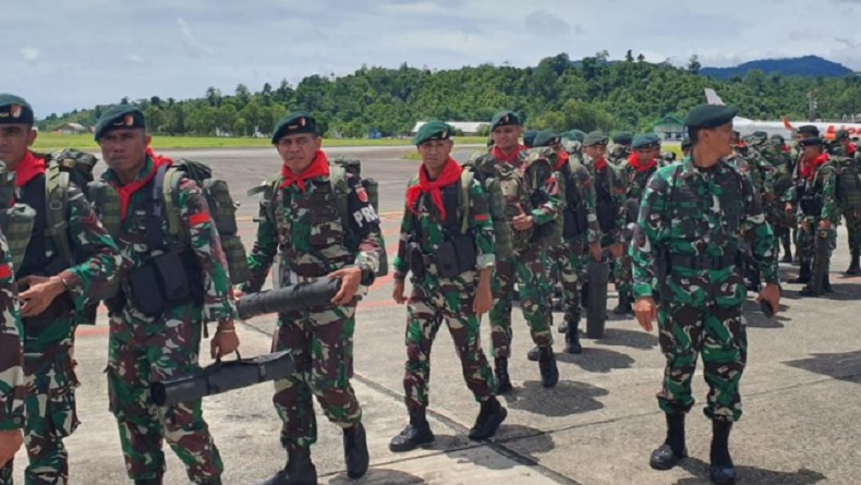 Pengamanan Bentrokan Di Maluku, Pasukan Dijuluki Air Salak Raider ...