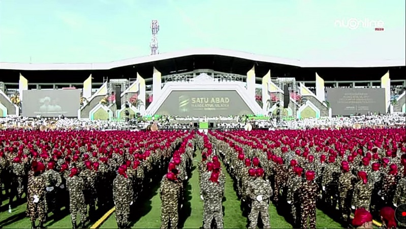 title Hadiri Resepsi 1 Abad NU, Presiden Jokowi: Saya Kagum Banser Sekarang Suka Queen Hadiri Resepsi 1 Abad NU, Presiden Jokowi: Saya Kagum Banser Sekarang Suka Queen