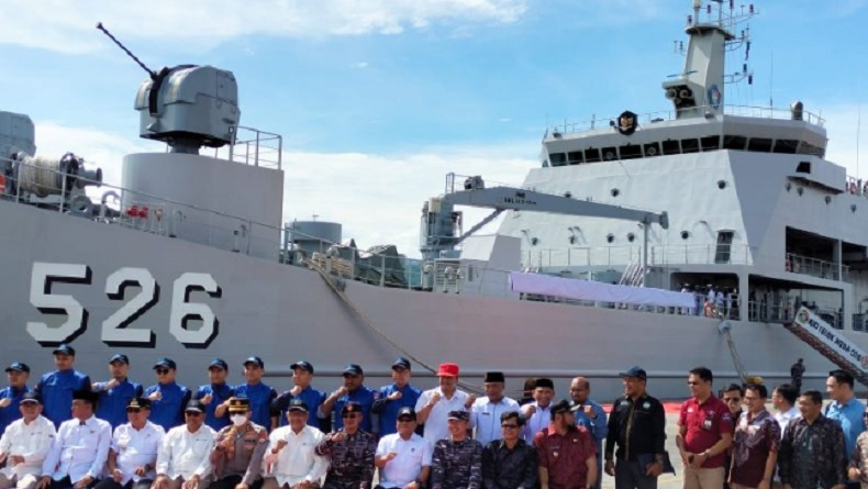 Didukung Kapal Perang TNI AL, BI Tarik Uang Lusuh Rp9,8 Miliar di Kawasan 3T Maluku Utara
