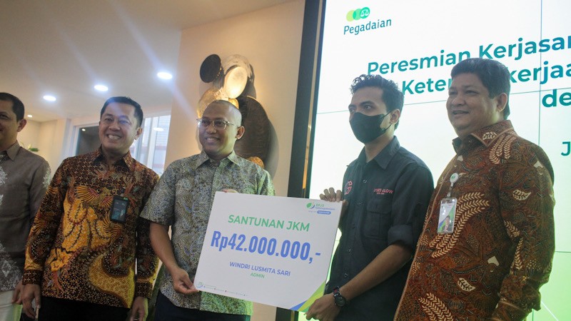 Jalin Kerja Sama, Pegadaian Buka Layanan Pembayaran Iuran BPJS Ketenagakerjaan - Bagian 1
