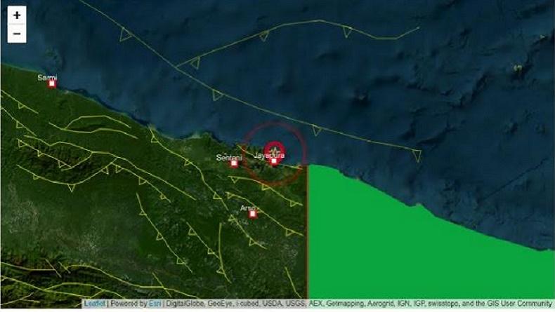 Rentetan 10 Kali Gempa Bumi Guncang Jayapura Malam Ini, Warga Mengaku Waswas