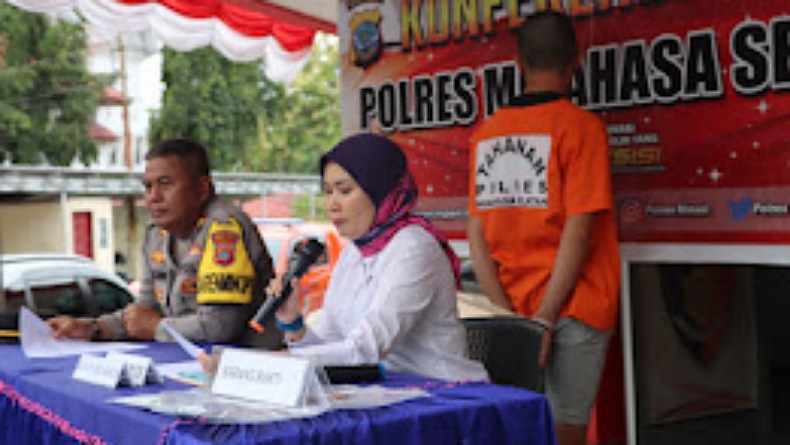 Polres Minsel Bongkar Penyalahgunaan BBM, Ribuan Liter Pertalite Disita 