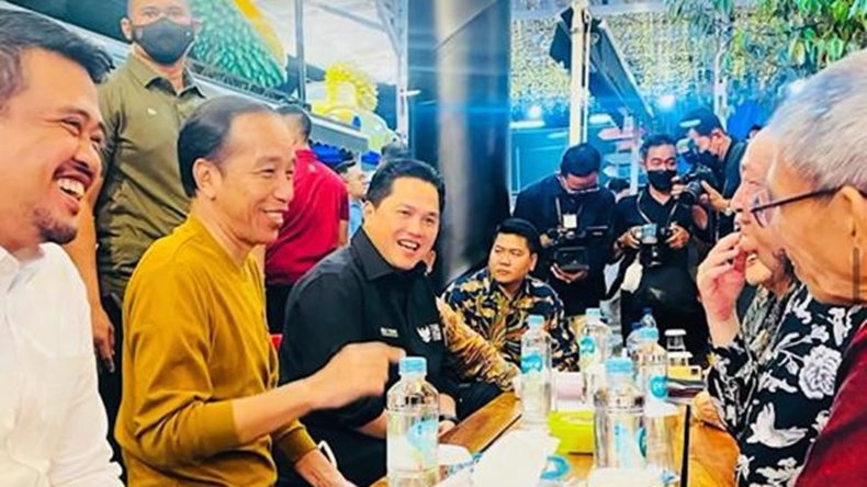 Erick Thohir ke Presiden Jokowi: Terima Kasih atas Teladan Kepemimpinan untuk Kepentingan Bangsa