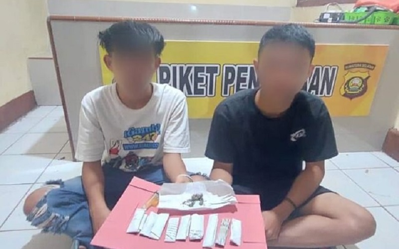 2 Remaja di Empat Lawang Nekat Jual Ganja dengan Upah Rp100.000