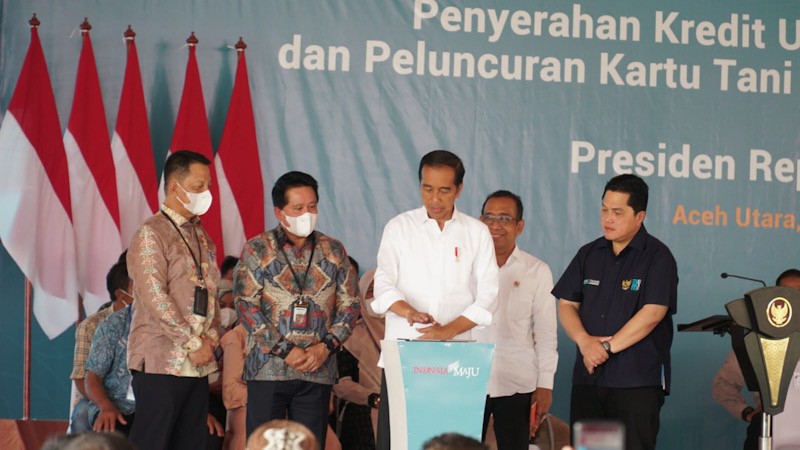 Dukung Ketahanan Pangan, Presiden Jokowi Luncurkan Kartu Tani Digital dan KUR BSI di Aceh - Bagian 1