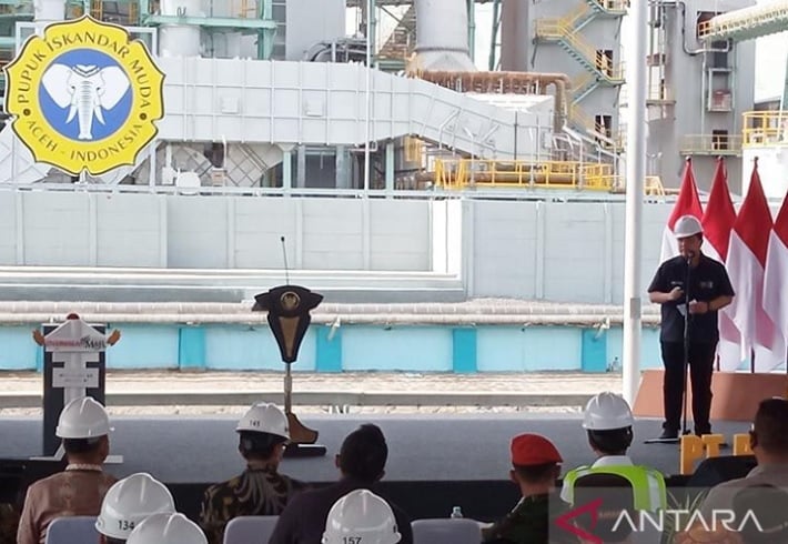 Erick Thohir Optimistis Kapasitas Produksi Pupuk NPK di Aceh Sentuh 500.000 Ton per Tahun