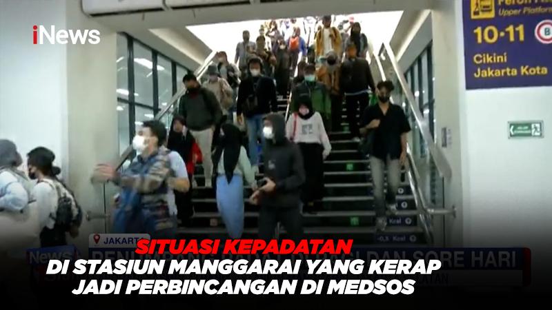 Pengguna Krl Yang Transit Di Stasiun Manggarai Tercatat Hingga 160000 Orang Sehari Bagian All 8063