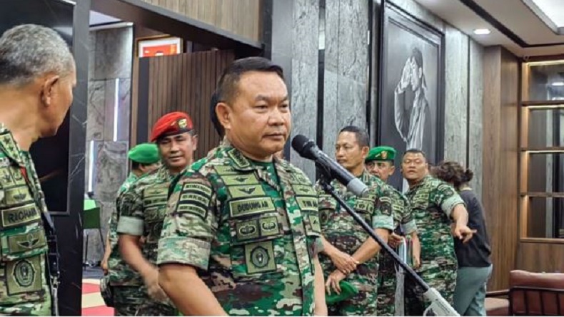 Situasi di Paro Kondusif, KSAD Dudung : Tidak Segenting yang Kita Dengar