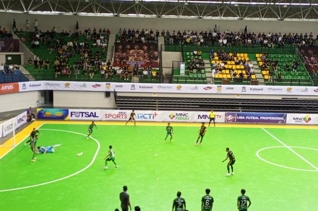 Liga Futsal Profesional 2022-2023, Holypaul Evan Bawa Black Steel Menang 6-2 atas IPC Pelindo