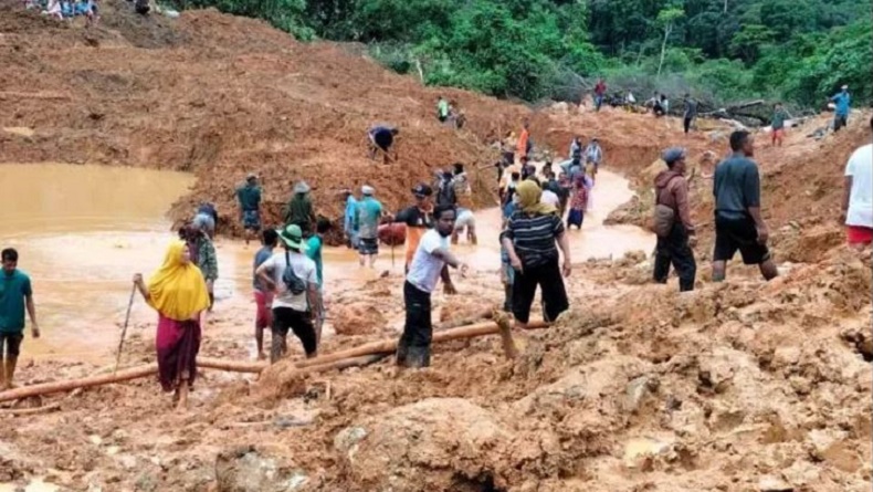 Longsor di Nagan Raya, 6 Alat Berat Dikerahkan Cari Kepala Desa yang Tertimbun
