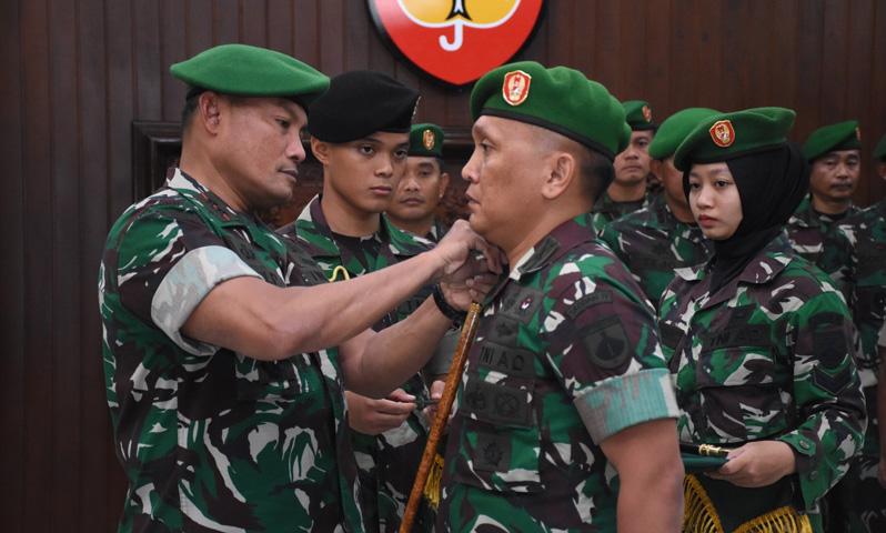  Letkol Inf Jon Young Saragi Jabat Komandan Detasemen Intelijen Kodam IV/Diponegoro