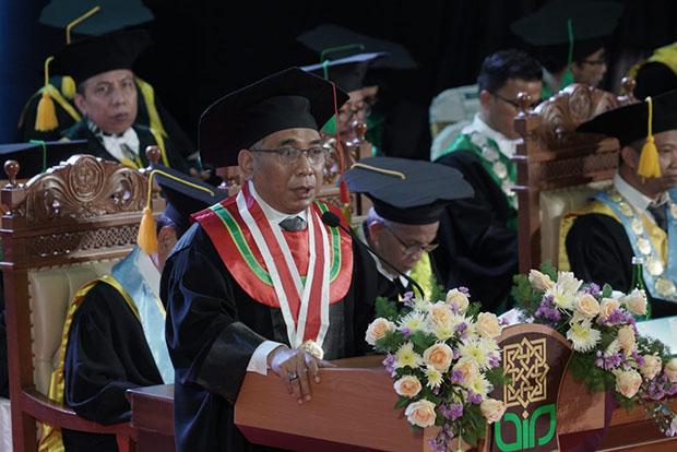 Ketua Umum PBNU KH Yahya Cholil Staquf Dianugerahi Gelar Doktor Honoris Causa UIN Sunan Kalijaga