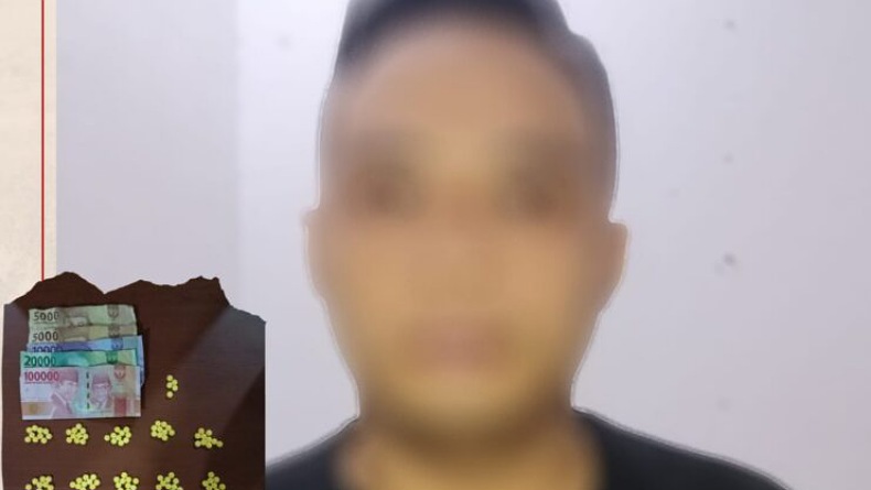 Sat Res Narkoba Polresta Manado Tangkap Pemuda Pemilik Ratusan Pil Trihexyphenidyl