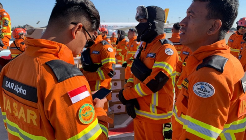 Tiba di Turki, Tim Kemanusiaan RI Lanjutkan Perjalanan Menuju Lokasi Terdampak Gempa