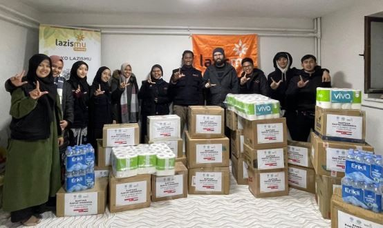 Lazismu Salurkan Bantuan bagi Penyintas Gempa Turki