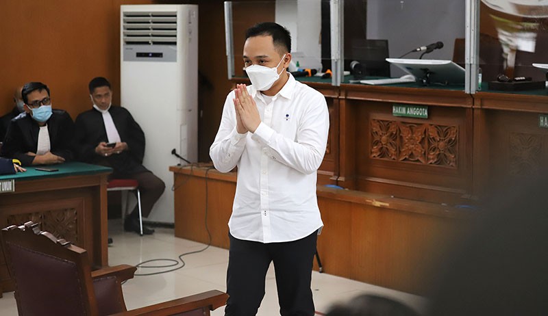 Foto Ricky Rizal Jalani Sidang Vonis Kasus Brigadir J - Bagian 2