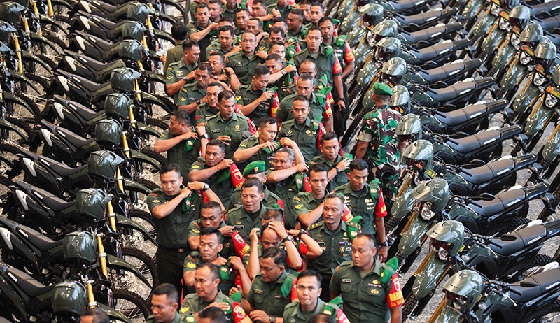 Deretan 100 Motor Babinsa Bantuan Kementerian Pertahanan - Bagian 2