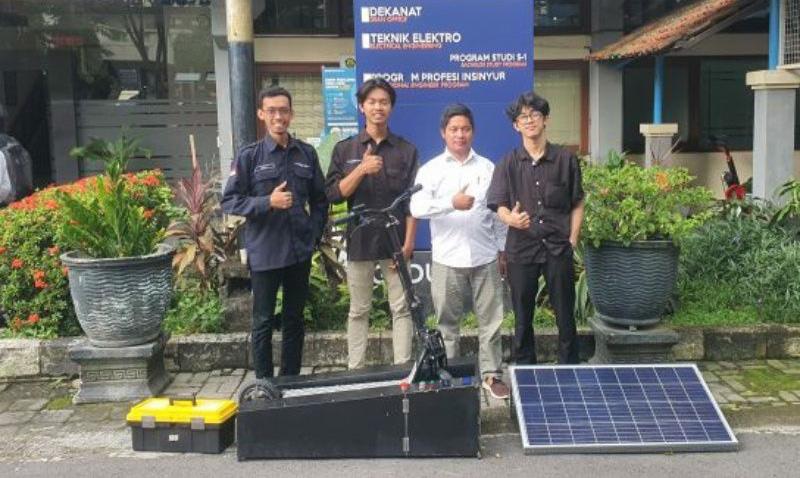 Mahasiswa UNS Rancang Stasiun Pengisian Daya untuk Skuter Listrik, Begini Spesifikasinya 