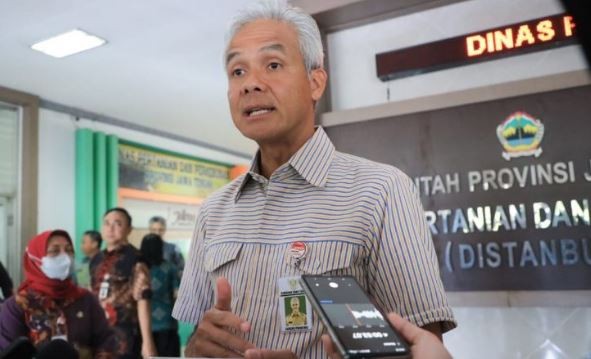Genjot Produksi Padi di Jateng, Ganjar Segera Edarkan Benih Unggulan Srinuk