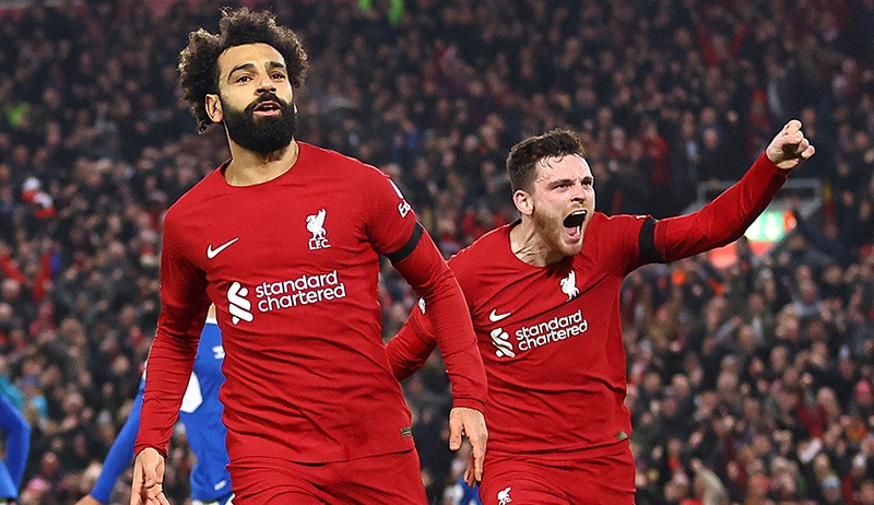 Liverpool Menang Derbi Merseyside, Salah dan Gakpo Sumbang Gol - Bagian 1