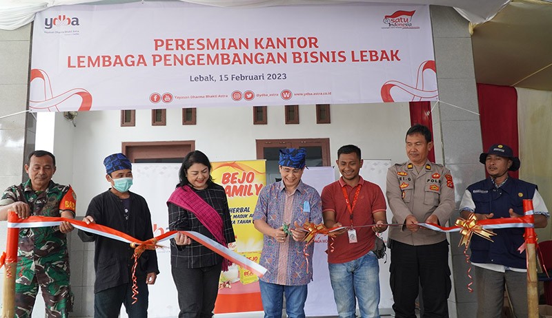 Astra melalui YDBA Resmikan Lembaga Pengembangan Bisnis di Lebak Banten  - Bagian 4