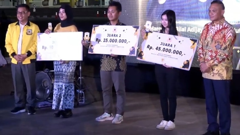 title Malam Anugerah Golkar Institute Essay Competition 2023, Pemenang Utama Raih Hadiah Rp45 Juta Malam Anugerah Golkar Institute Essay Competition 2023, Pemenang Utama Raih Hadiah Rp45 Juta
