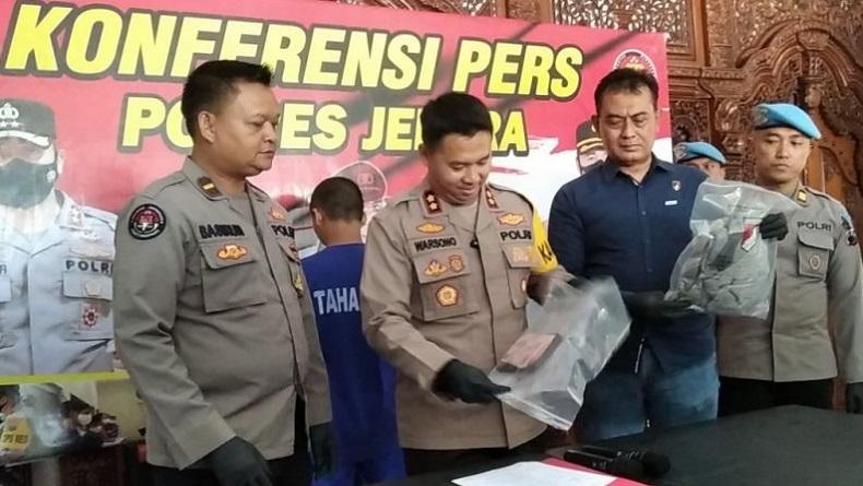 Polres Jepara Tangkap Jambret yang Sasar Korban Perempuan 