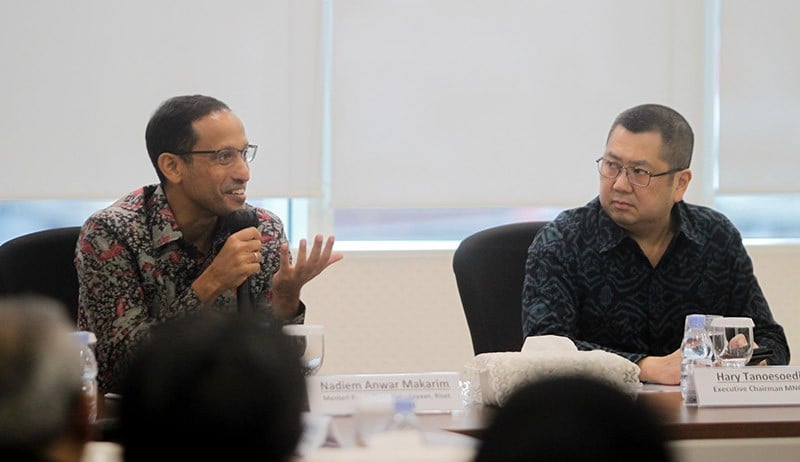 Mendikbud Ristek Nadiem Makarim Berkunjung ke MNC Media - Bagian 1