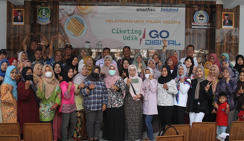 Smartfren dan Indofood Beri Pelatihan Kewirausahaan Digital untuk Puluhan UMKM - Bagian 5