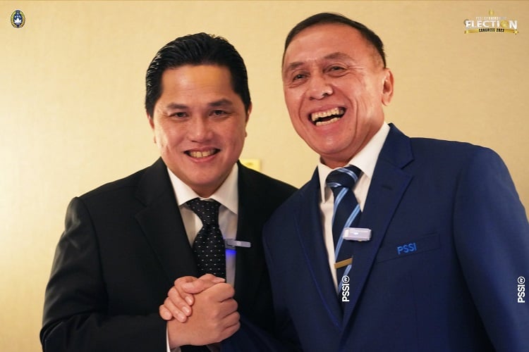 Pidato Perdana Ketum PSSI Erick Thohir: Belum Ada yang Menang Hari Ini, Sepak Bola Masih Butuh Kerja Keras