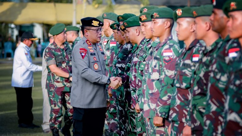 Ikut Lepas Kontingen Garuda ke Kongo, Kapolda Gorontalo Sampaikan Pesan Ini