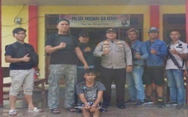 Pelaku Curanmor Asal Sumsel Ditangkap Polsek Ratu Agung Bengkulu