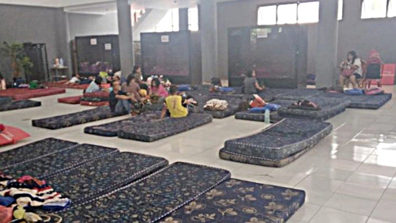 28 KK Kelurahan Bebali-Sitaro Diungsikan Pascaerupsi Gunung Karangetang