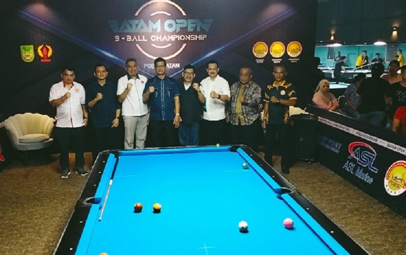 Pebiliar Asing Ramaikan Batam Open 9 Ball Champions 2023
