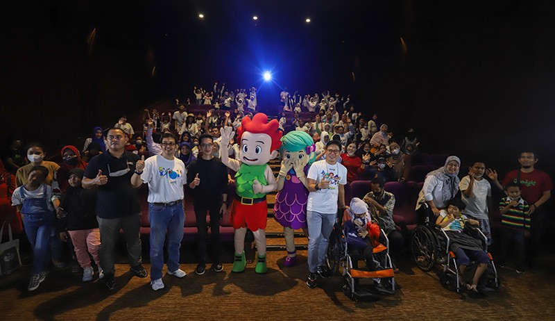 Serunya Nobar Film Kiko in The Deep Sea Bareng Anak Disabilitas dan Yatim Piatu - Bagian 2
