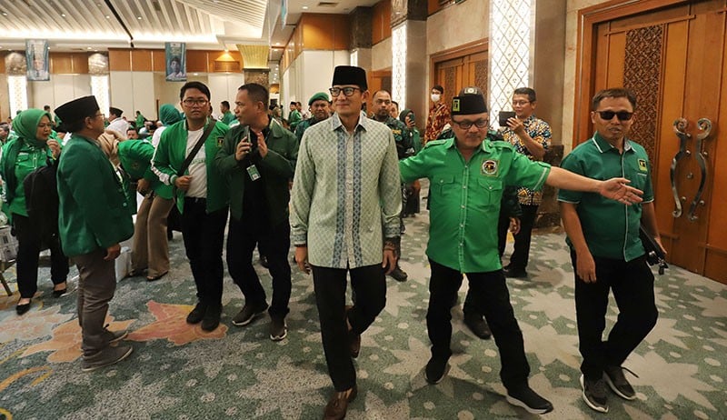  Sandiaga Uno dan Mardiono Ternyata Teman Lama, Sering Berinteraksi 